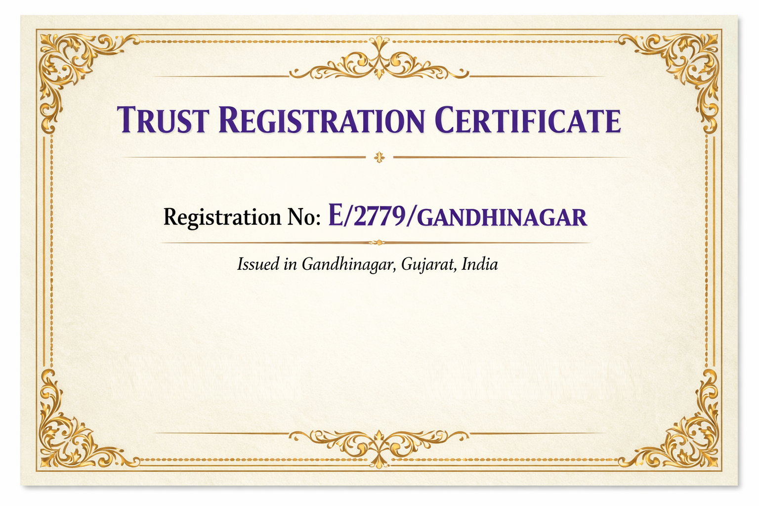 NITI AAYOG CERTIFICATE